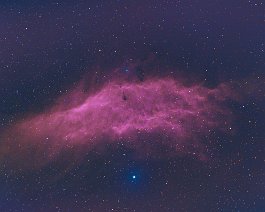 California Nebula The California Nebula (NGC 1499) is an emission nebula in the constellation Perseus, about 1000 light-years away from Earth. It was discovered by E.E. Barnard...