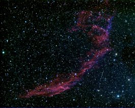 Veil Nebula (NGC 6992) Eastern Veil Nebula (NGC 6992) in Cygnus.