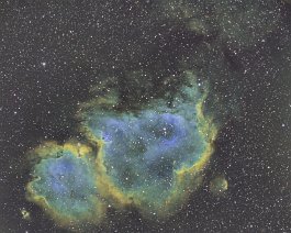 Soul Nebula (IC 1848) Emission nebula located 7,500 light-years away in Cassiopeia. Taken from Walkerville, Michigan in the Huron-Manistee National Forest. Equipment includes a...