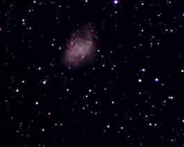 Crab Nebula (M1) Crab Nebula (M1): Sixteen 40-second images taken with an Orion Star Shoot on November 24, 2006.