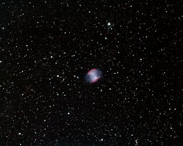 Dumbbell Nebula (M27) A 10-minute exposure taken with a Tele Vue 85 and SBIG ST2000XCM.