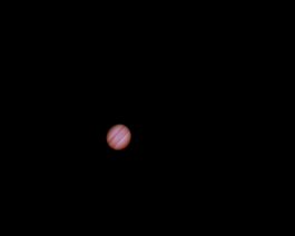 Jupiter Taken with a Celestron 8-inch SCT & Orion Star Shoot in June 2006.