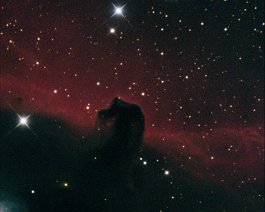 Horsehead Nebula Catalogued as Barnard 33, the Horsehead Nebula is found 1,375 light-years away in Orion. Equipment used includes an iOptron 8-inch f/8 Ritchey–Chrétien...