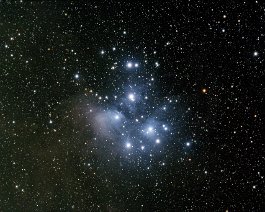 Pleiades (M45) Equipment includes a William Optics RedCat 71 refractor and ZWO ASI2600MC Pro CMOS camera on a ZWO AM5 Harmonic Drive equatorial mount. Total integration time...