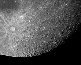 Tycho Crater Tycho Crater: Image created on November 24, 2010 with an 8