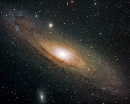 Andromeda Galaxy (M31) Taken on the night July 26, 2022. Equipment used includes a William Optics FLT-132 refractor on a Celestron CGX German equatorial mount. This is a 47-minute...