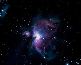 Orion Nebula (M42) This is only 96-second image (4 × 24-seconds) of the Orion Nebula. It reveals how much detail this famed emission nebula can reveal in a short amount of time....