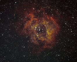 Rosette Nebula The Rosette Nebula (also known as Caldwell 49) is an HII region located in the constellation Monoceros. The nebula region includes the open cluster NGC 2244....
