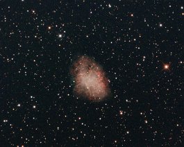 Crab Nebula (M1) The Crab Nebula (M1) is a famous supernova remnant located about 6,500 light-years away in Taurus. Equipment used includes an iOptron 8-inch f/8...