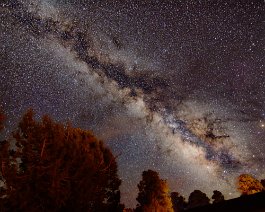 Grand Canyon Milky Way This view of the Milky Way was captured from Grand Canyon Village on June 26, 2022. Equipment includes a Nikon D5500 DSLR camera (at ISO 3200) and Tokina...